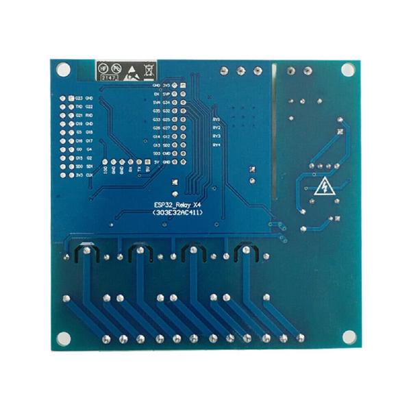 AC/DC powered ESP32 Relay Board x4