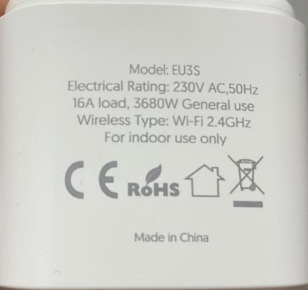 AWOW EU3S Power Monitoring Plug