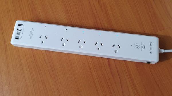 Bauhn (Aldi) 5-way Powerboard AP5W-0624