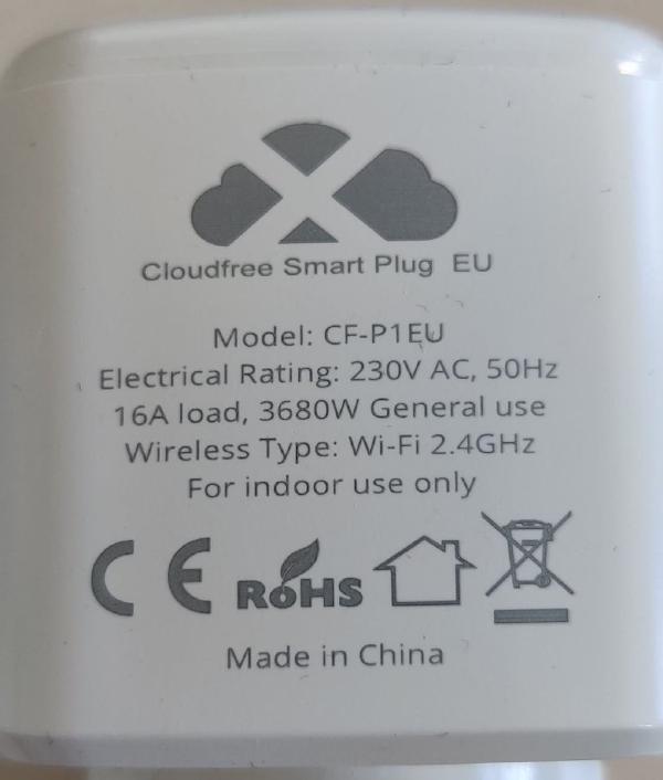 CloudFree EU Plug (P1EU)