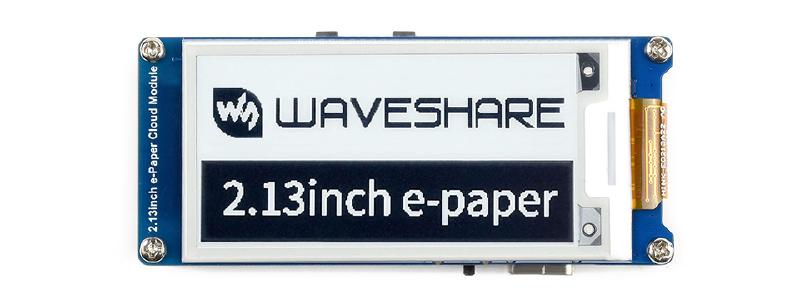 Waveshare E-Paper Cloud module - waveshare213_front.jpg
